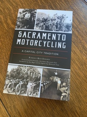 The History Press Sacramento Motorcycling, CA  Paperback Board racing Flat Track