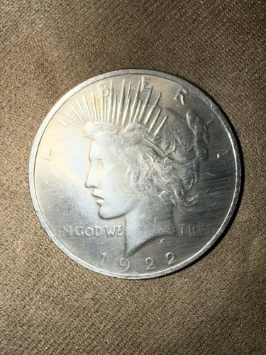1921 Peace Dollar VF Very Fine 90% Silver $1 US Coin Collectible