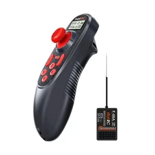 HOTRC DS-600 6CH 2.4GHz RC Transmitter and Receiver Remote Controller with DS