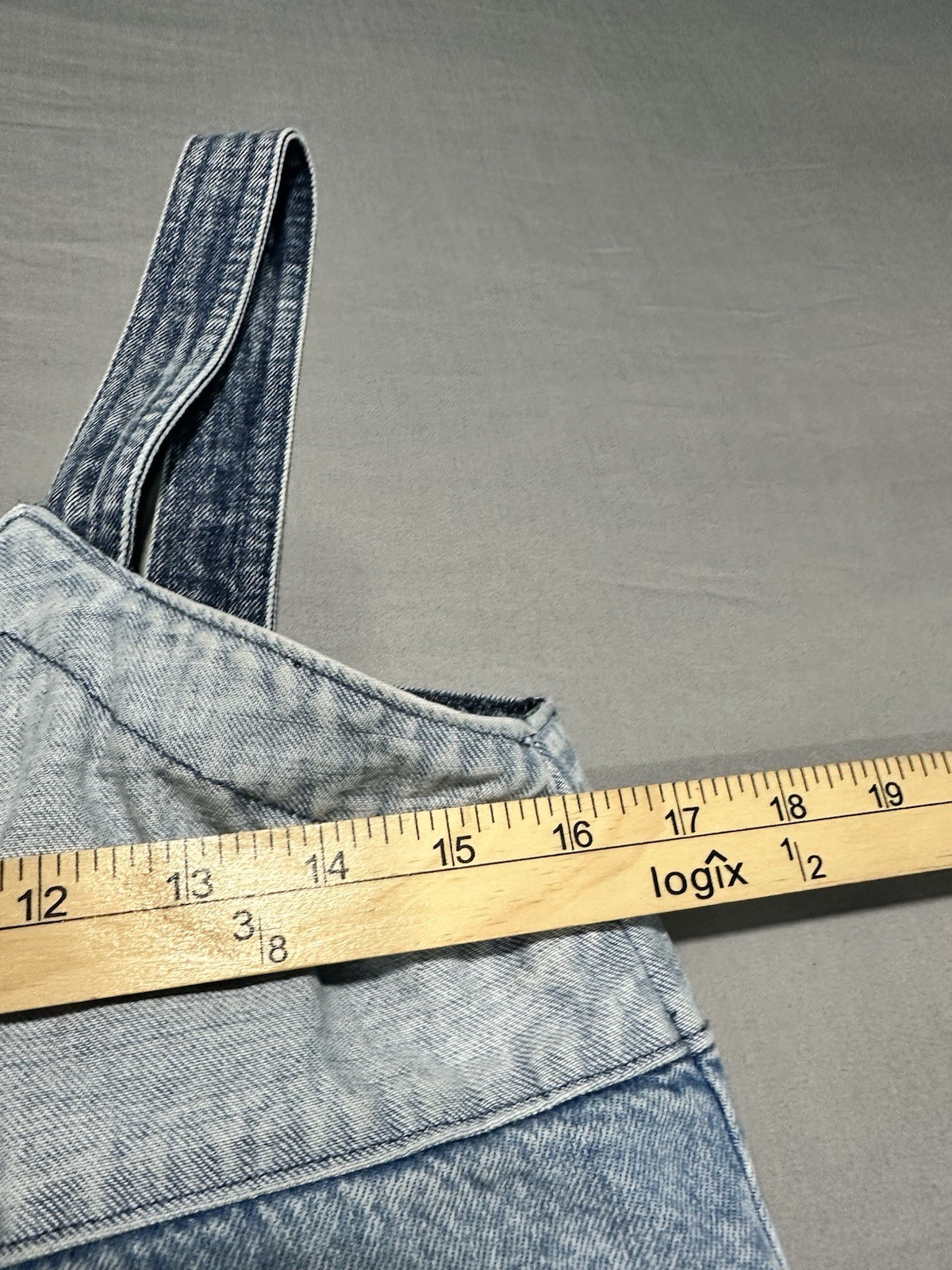 GAP Boho Patchwork Denim Mini Dress Button Up 100… - image 4