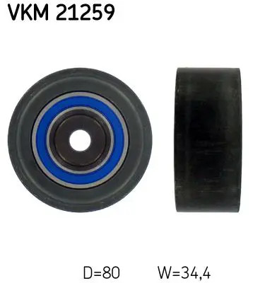 Umlenk-/Führungsrolle, Zahnriemen VKM 21259 SKF für VW AUDI SEAT SKODA