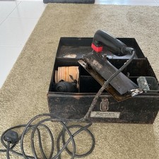 Vintage Roberts Heat-Bond Iron Heated Electric Carpet Seaming Tool in Metal Box