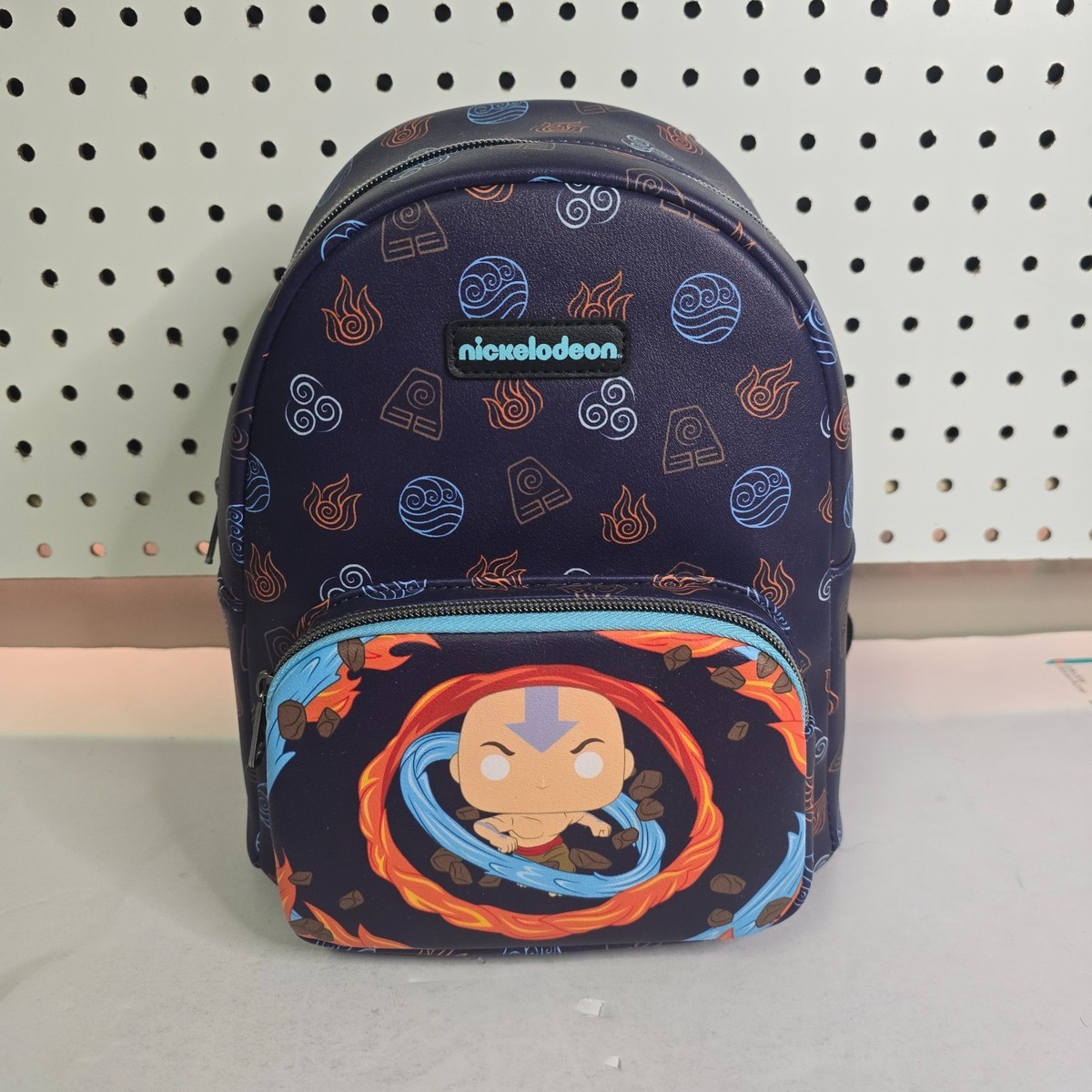 exclusive - nickelodeon avatar 4 elements mini backpack Nickelodeon Avatar: The Last Airbender Aaang Mini Backpack New Fast  Shipping
