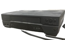 Symphonic SL2940 VCR Video Cassette Recorder VHS Player TESTED WORKS CLEANED