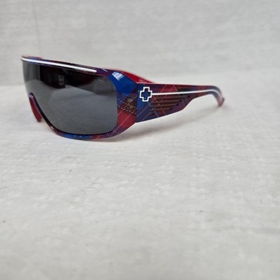 Spy Optics Tron Hipster Plaid W/Grey Silver Lens Sunglasses *Closeout*