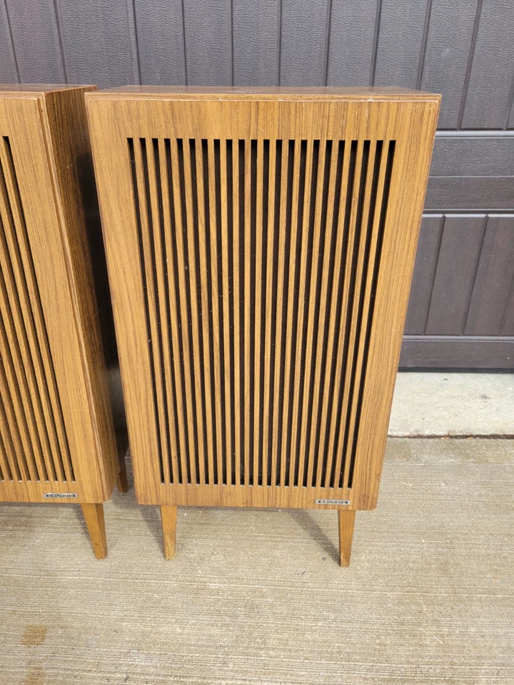 Grundig Lautsprecher Box 45 SPEAKERS Made in Germany Vintage SEE PICTURES & READ - Image 3 of 4