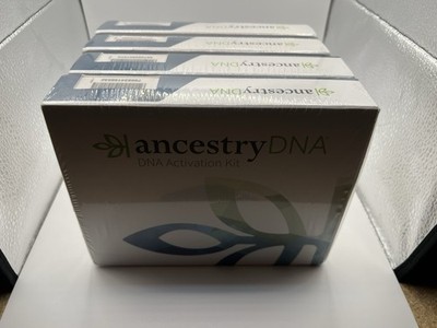 NEW Ancestry DNA Genetic Test Complete DNA Activation Kit Sealed Lot Of 4.