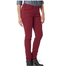 5.11 Tactical Defender Flex Pant Slim Fit Red Alert Women’s Sz 8 Stretch Utility