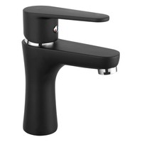 Wasserhahn Bad Waschtischarmatur Mischbatterie Waschbecken Armatur Schwarz