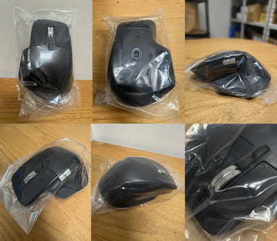 MX Master 3S Wireless Performance Mouse 8K DPI Quiet Clicks USB-C Black