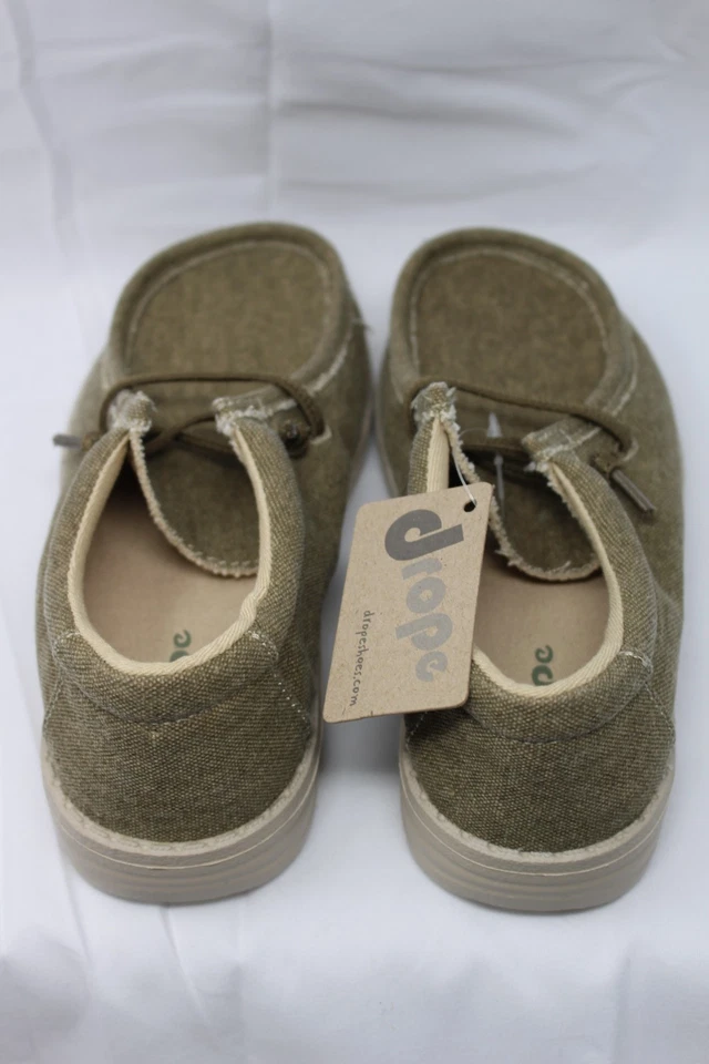 NUEVO CON ETIQUETAS NUEVO SIN CAJA Drope Mike Juvenil Verde Oliva/Caqui Niños Zapatos Talla 11 Foto 4 de 4