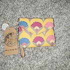 Catchfly Wallet Wristlet Colorful NWT Mustard Yellow Pastels