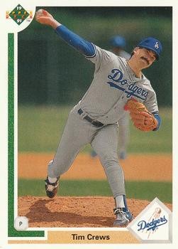 1991 Upper Deck #596 Tim Crews