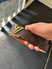 Louis Vuitton Belt Brown/Gold
