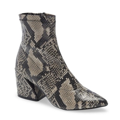 Steve Madden Edith Bootie in Natural Snake Print Size 8 EUC $130