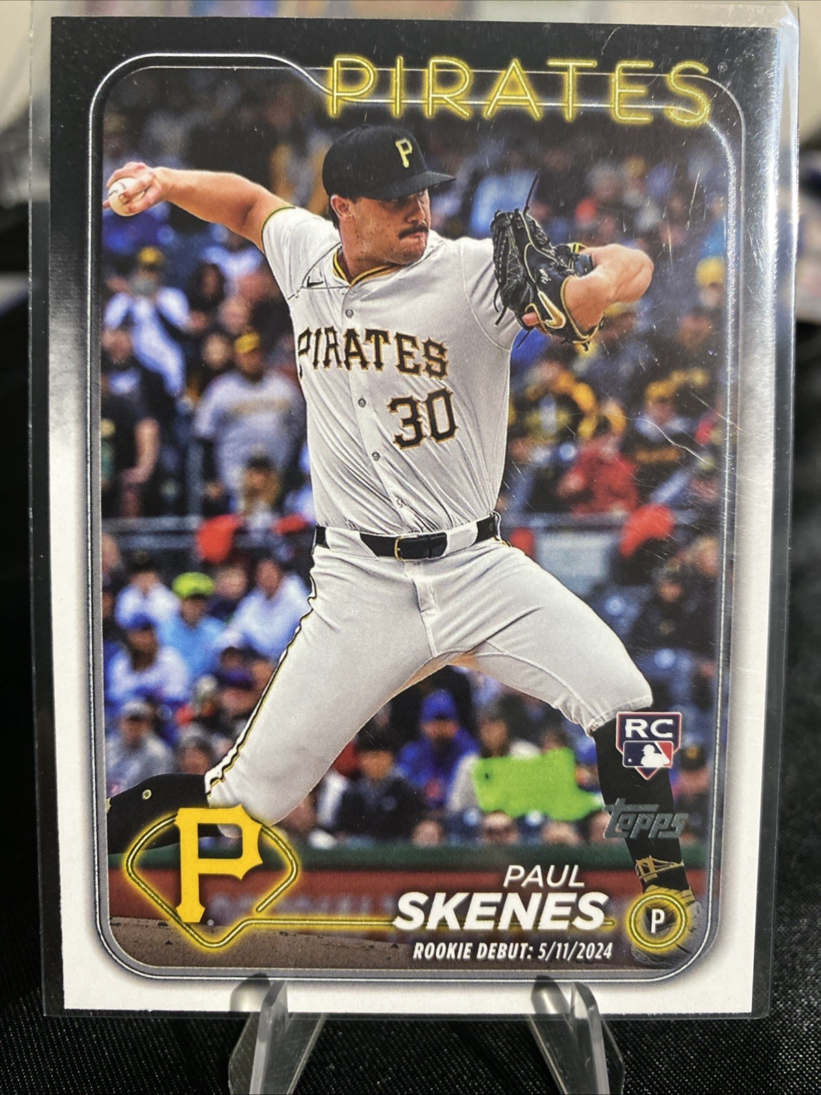 Paul Skenes 2024 Topps Update Series #US288 Rookie Debut RC Pittsburgh Pirates