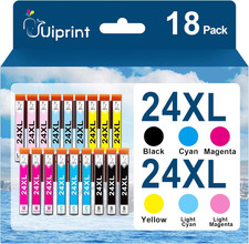 24XL Compatible Ink Cartridges Replacement for Epson 24 XL for Expression Photo