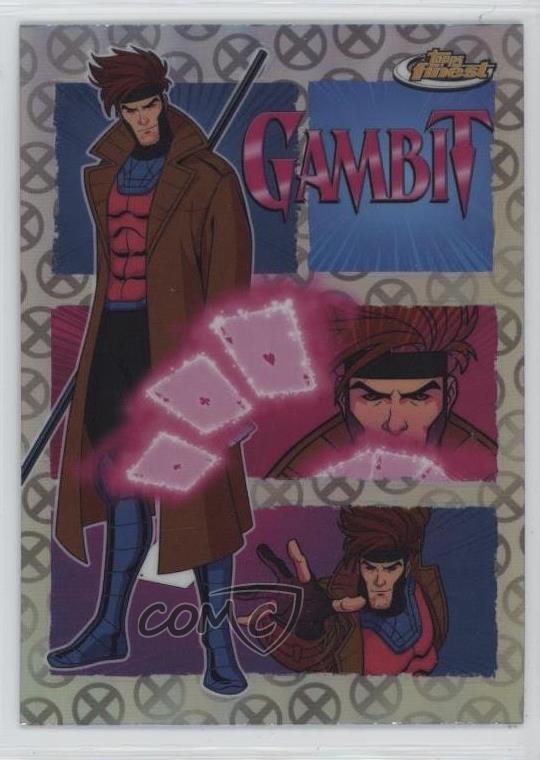 2025 Topps Finest X-Men '97 Remember It Gambit #RI-7 0lq3
