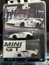 1/64 MINI GT #966 LAMBORGHINI COUNTACH LB-WORKS 2024 TOKYO AUTO SALON WHITE