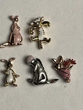 Origami Owl 5 Winnie The Pooh Locket Charms