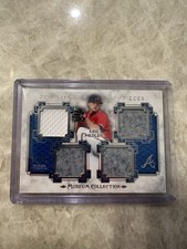 2014 Topps Museum Collection Quad Qualities #PPQR-KM Kris Medlen /99 Card Rare