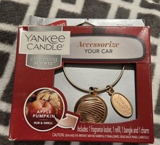 Yankee Candle Starter Set Accessorize Your Car Charming Scents Apple Pumpkin