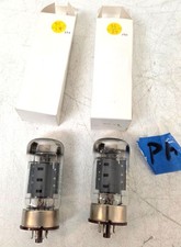 NOS Pair Svetlana Amplifier Vacuum Tubes 6550C WC 120 Made In Russia