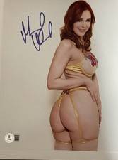 Maitland Ward Signed 8x10 Photo Adult Star Boy Meets World Beckett Witness COA