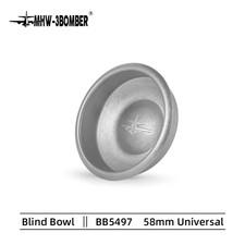 Coffee Machine Cleaning Powder Bowl and Brush Set Stainless Steel Espresso Maker
