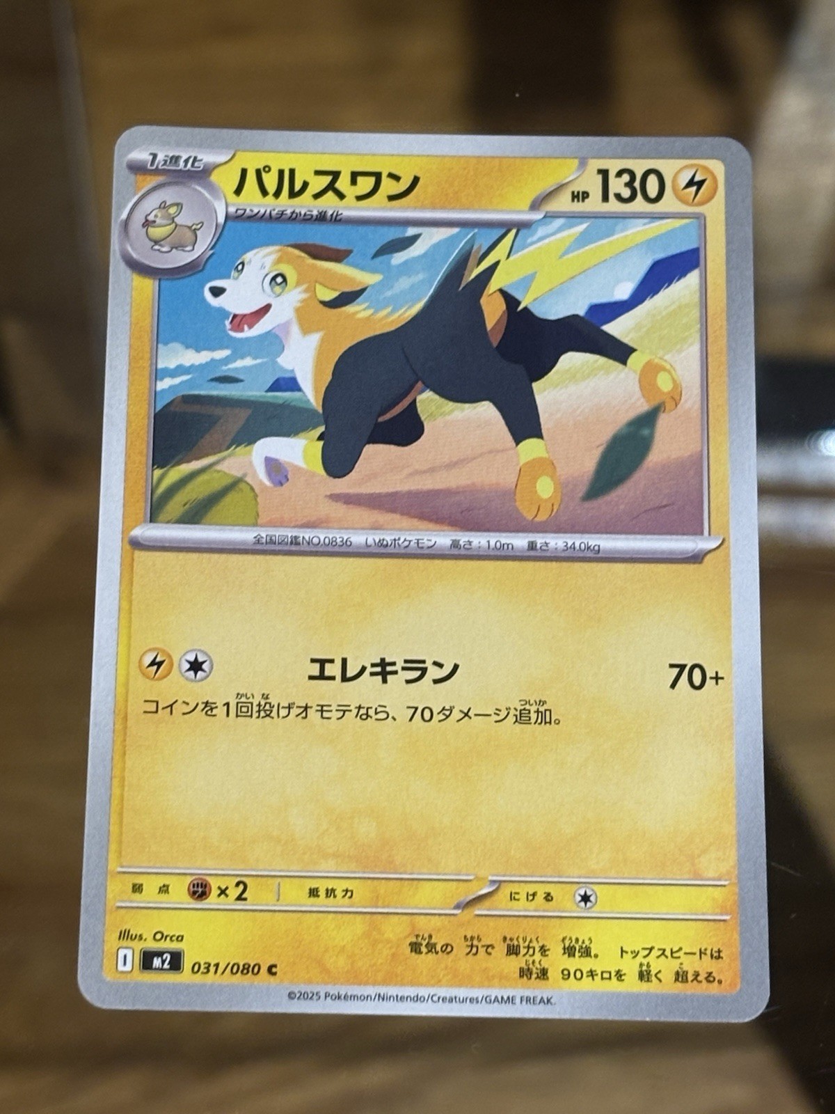 Boltund 031/080 M2: Inferno X Japanese Pokémon Card