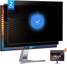 JEAPKA 2-Pack 24 Inch Privacy Screen for Monitor Filter-2 pack