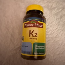 Vitamin K2, 100 mcg, 30 Softgels Exp 12/2026