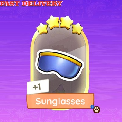 MONO_POLY_GO EVENT GOLDEN BLITZ 4     SUNGLASSES FAST DELIVERY
