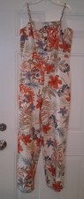 EUC- EN FOCUS STUDIO FLORAL , LINEN LOOK JUMPSUIT