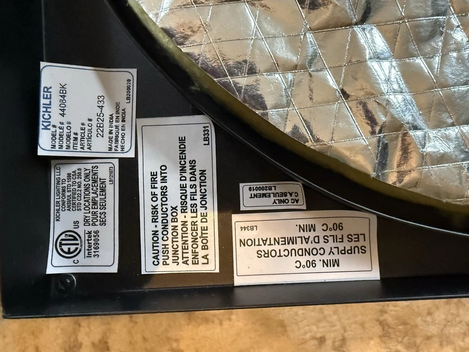 Kichler Lighting - 44084BK - Rustic inspirations - 8” tall by 16” wide - Image 4 of 4