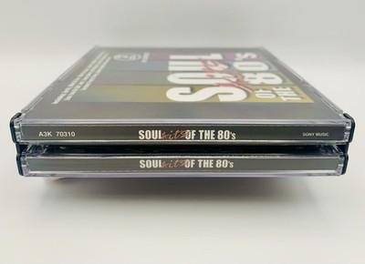 Various Artists Soul Hits Promo 80s CD 2004   VG Disc, Cracked & Scratched Case