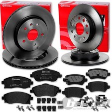 brembo BREMSSCHEIBEN + BELÄGE VORNE + HINTEN passend für OPEL MERIVA A