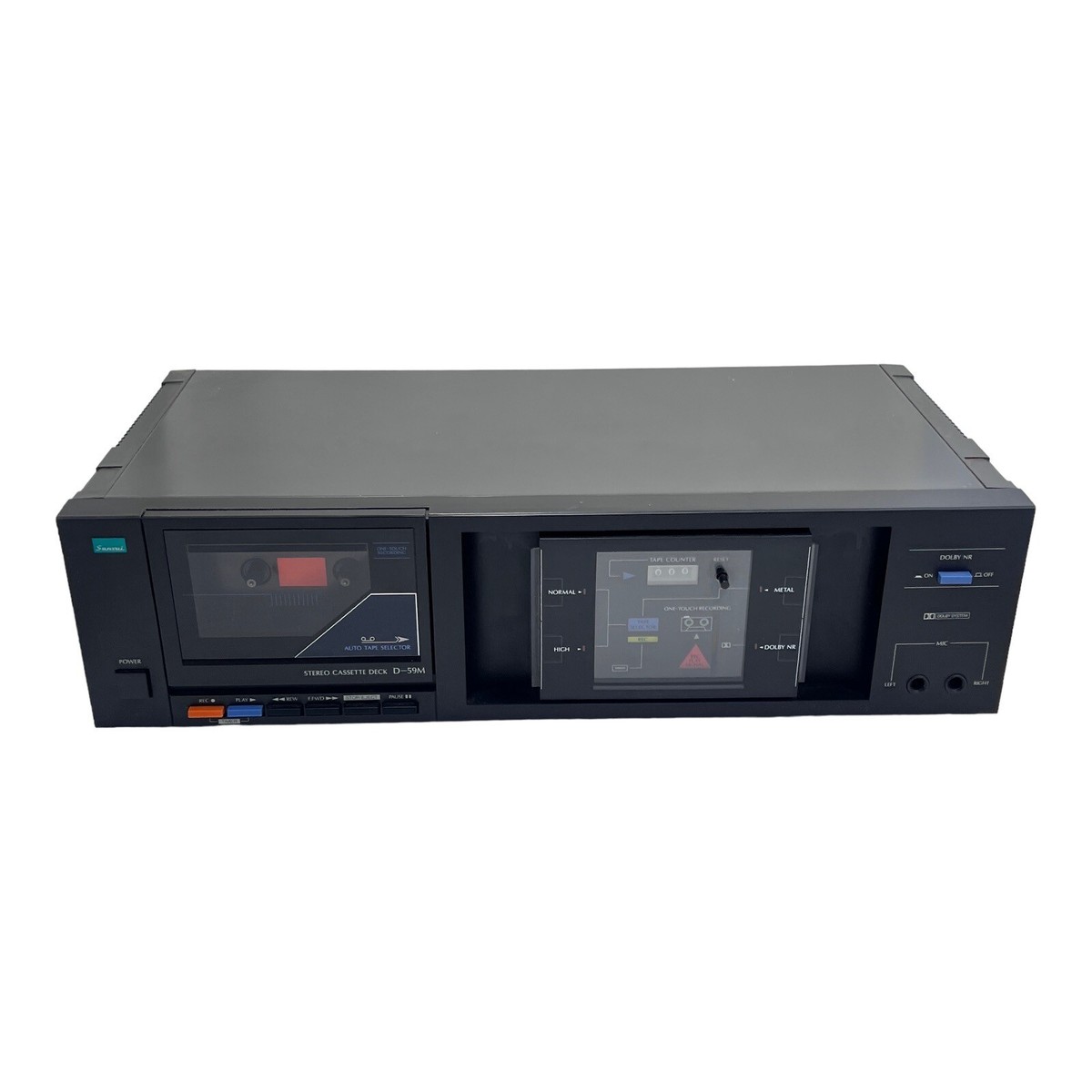 Sansui 山水 SC-55 カセットデッキ ステレオ ブラック