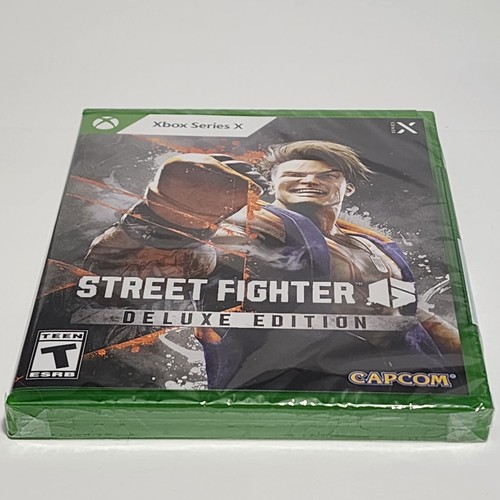 Street Fighter 6 Deluxe Edition Xbox Series X Brand New Factory Sealed Capcom - Picture 6 of 7