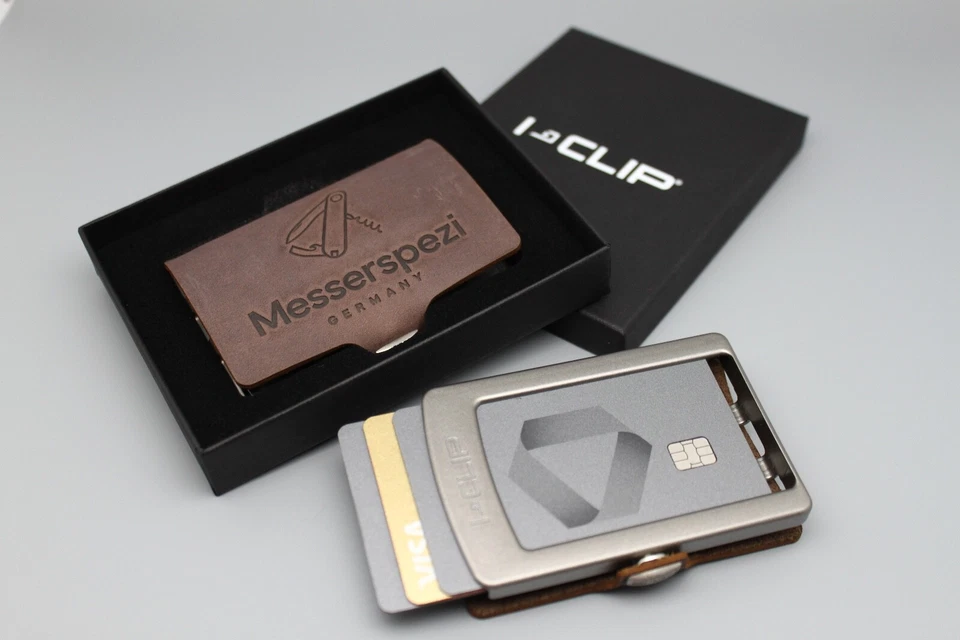 I-CLIP „Messerspezi“ - Original I-CLIP Slim Wallet Made in Germany - Bild 2 von 4