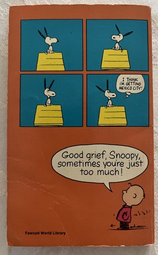 Vintage 1970 Charlie Brown and Snoopy Charles M. Schulz Book - Picture 2 of 2