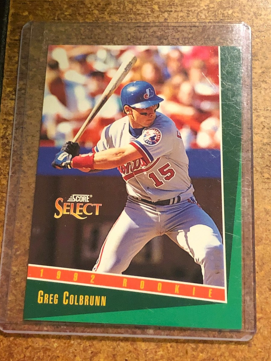 1993 Score Select Baseball # 295 Greg Colburn RC | eBay