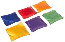 Fun Express - Educational - Dozen 5in Assorted Bean Bags Toy 12 pcs