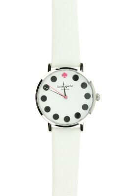 KATE SPADE Womens 1YRU0775 Metro Leather Strap 34mm Watch 133533