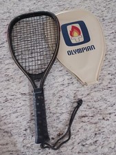 VINTAGE RACQUETBALL RACKET with CARRY CASE OLYMPIAN