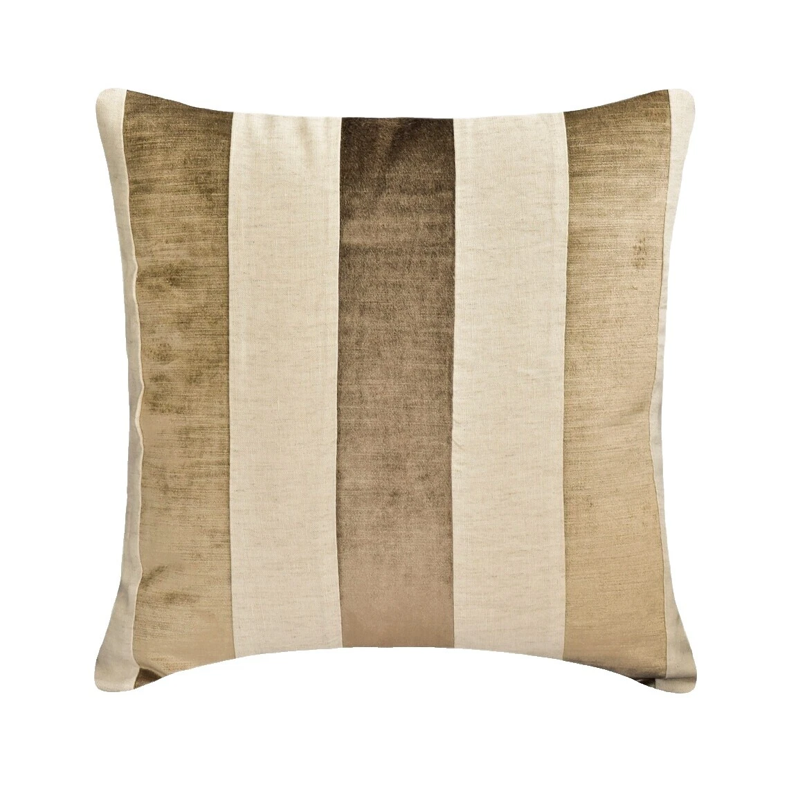 Velvet Striped Home Décor Pillows