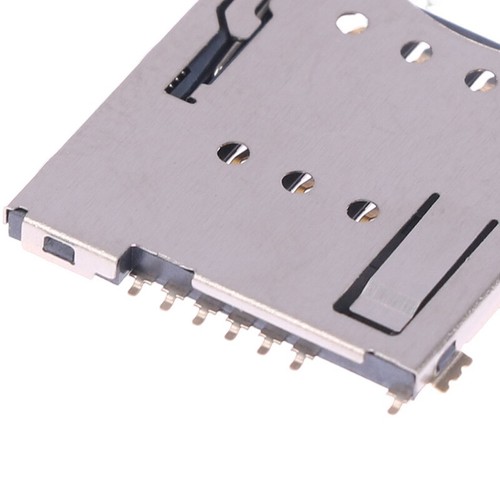 MUP-C792 Micro SIM Card Connector Patch Self-piercing 6+1 P SIM Card Slot Socket - Zdjęcie 4 z 11