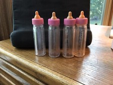 Baby Doll Play Bottles 4 Bottles