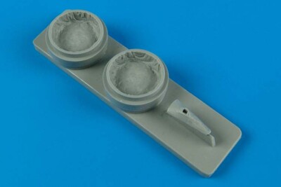 MW22 AIRES 7278 P-40B/C WHEEL BAYS for AIRFIX 1/72
