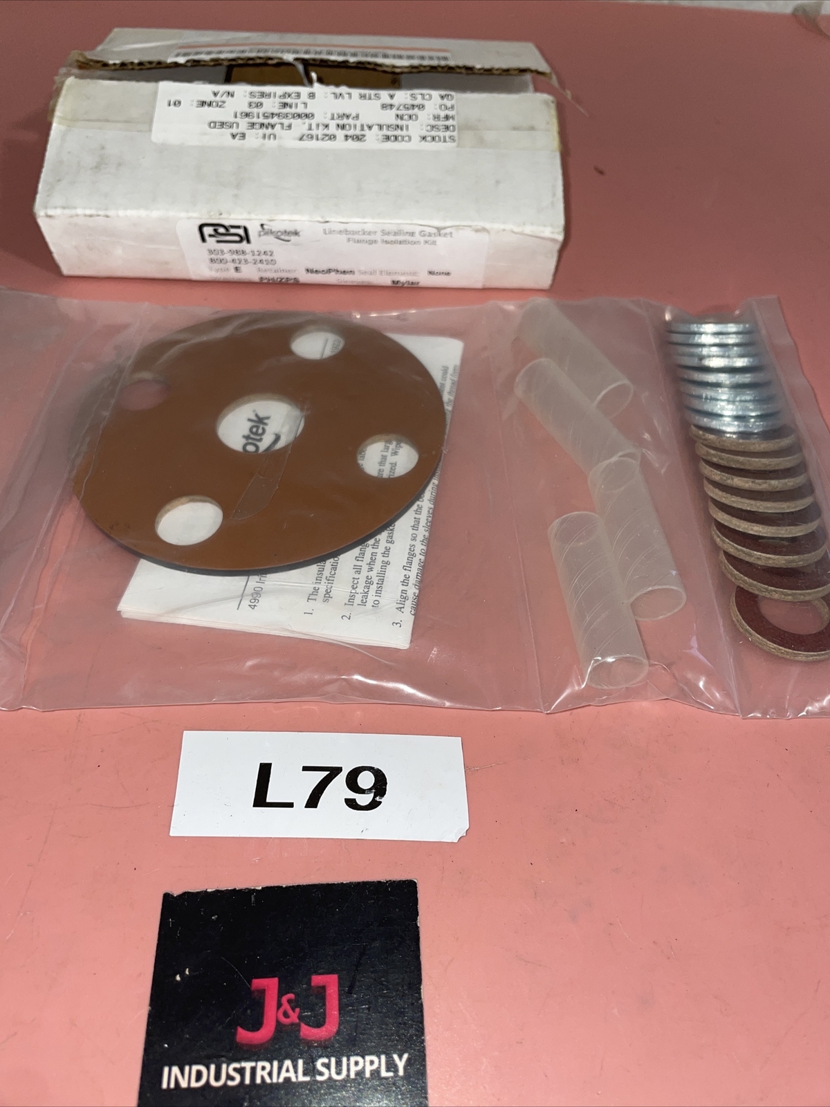 PSI PIKOTEK 1” TYPE E FLANGE INSULATION KIT *NEW IN BOX* FAST SHIPPING